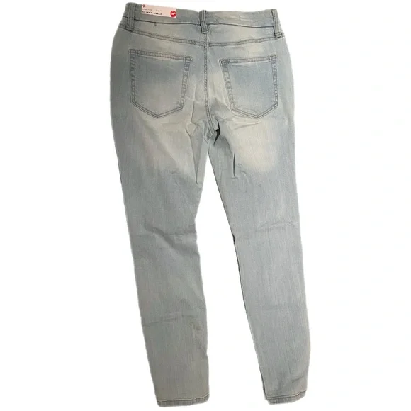 BRAND NEW Hot Kiss Mid Rise Skinny Ankle Jeans size 9 - Picture 2 of 3